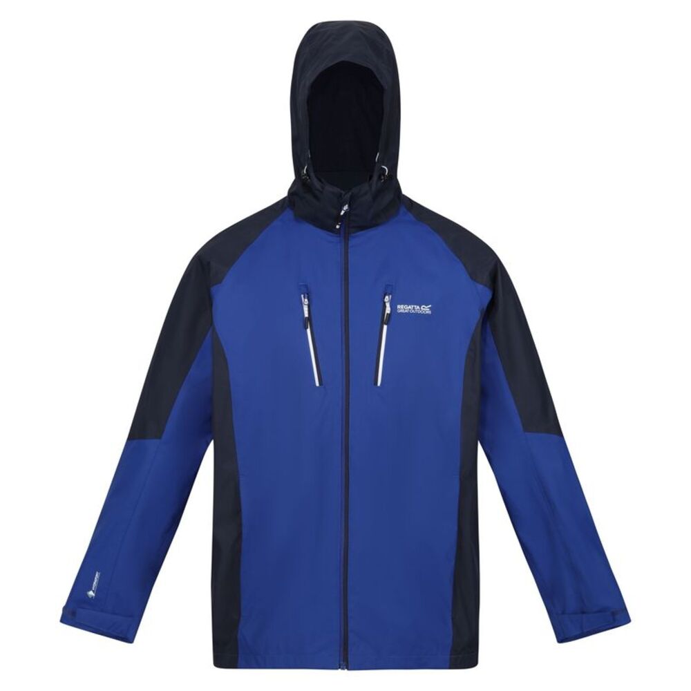 Regatta Mens Calderdale Waterproof Jacket / Strong Blue/New Royal